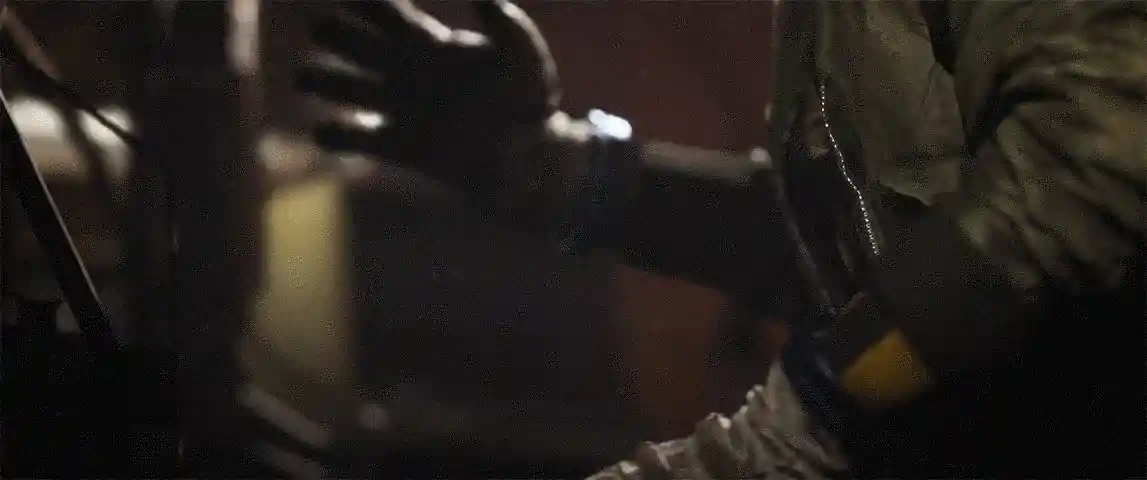 ARC Raiders Gif of Raider gearing up and leaving Speranza